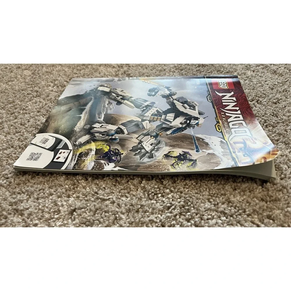 LEGO Ninjago Instruction Manual Booklets Lot 6 71738 70641 70667 70672 70610